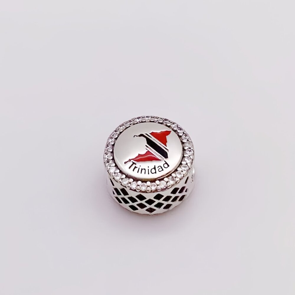 "Pandora Trinidad Tobago Flag Exclusive Charm "